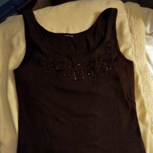 Stretchy Tank top with applique